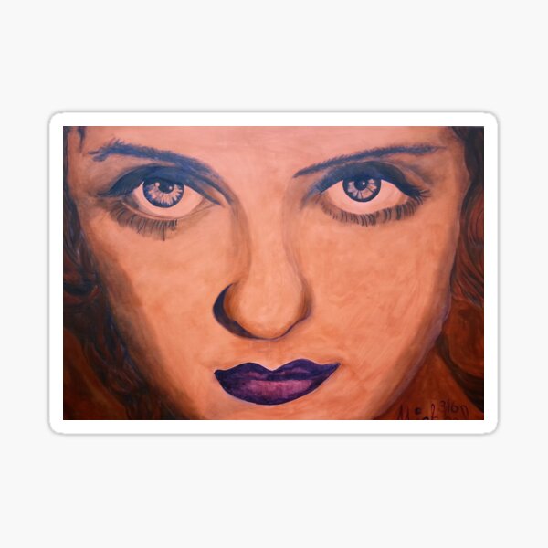 Betty Davis Eyes Sticker