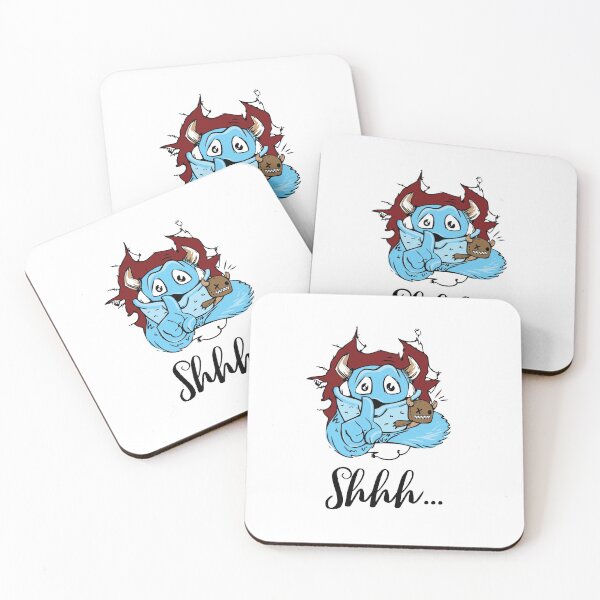 Item preview, Monster shushing designed and sold by InkTeeArt.