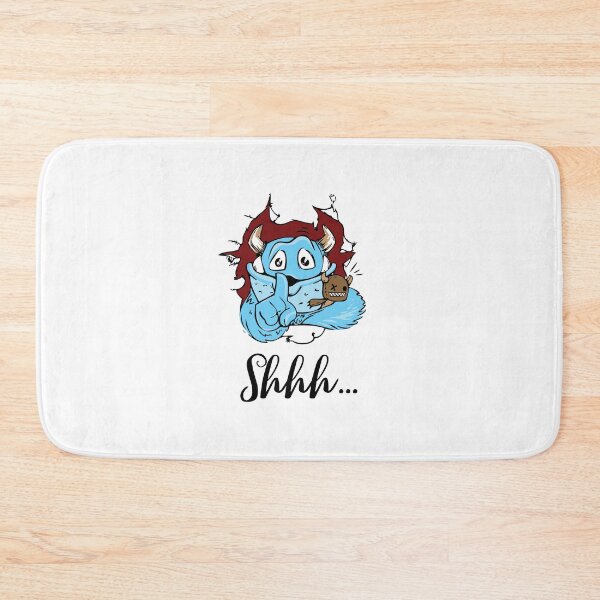Item preview, Monster shushing designed and sold by InkTeeArt.