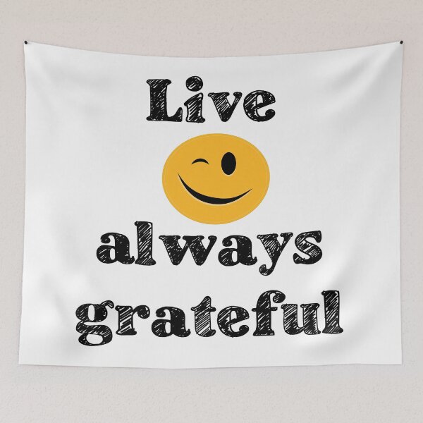 Item preview, Live Always grateful designed and sold by JirehShop.
