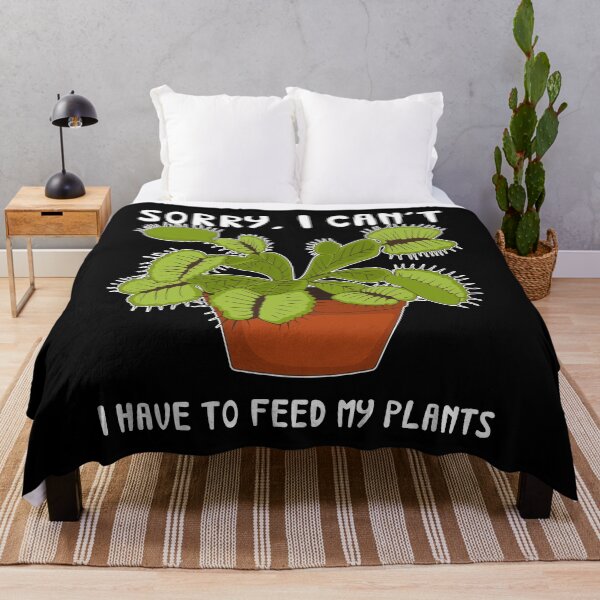 Item preview, I Have To Feed My Plants Funny Venus Flytrap design designed and sold by jakehughes2015.