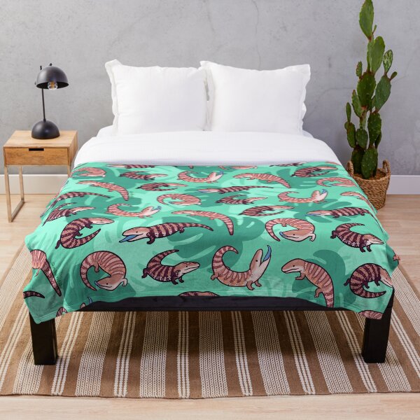 Blue Tongue Skink Throw Blanket