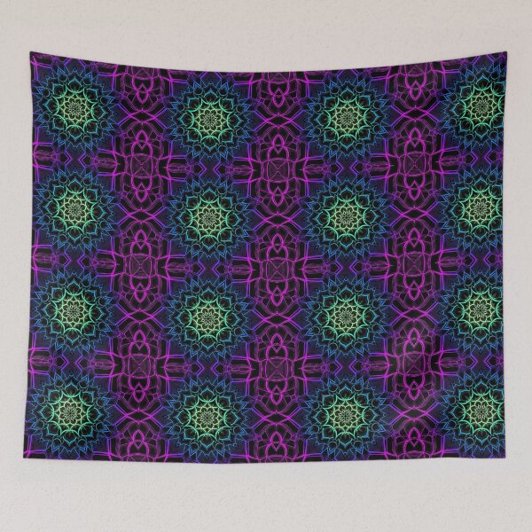 Item preview, Neon Flower (Dark) designed and sold by heyoitsMaria17.