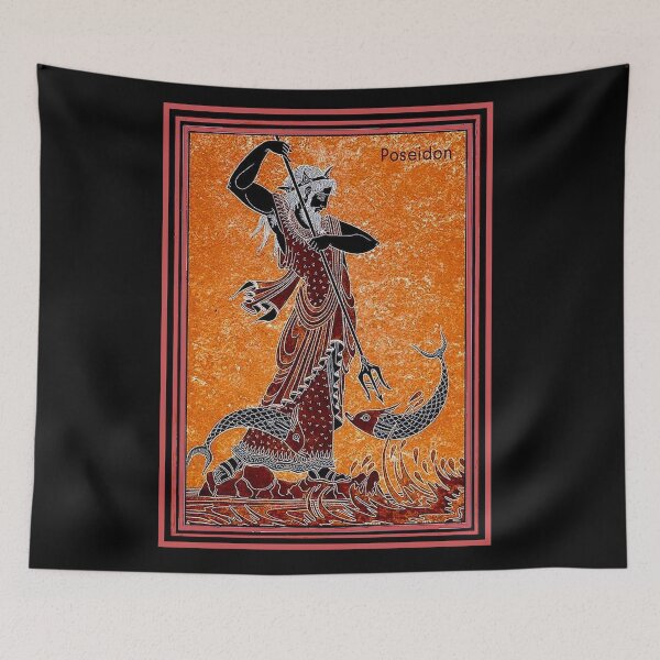 Item preview, POSEIDON: Greek Ancient God of the Sea Print designed and sold by posterbobs.