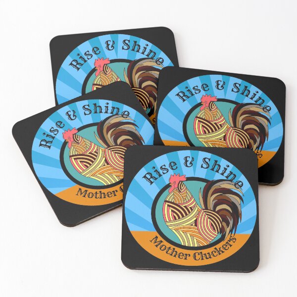 Item preview, Rise and Shine Mother Cluckers designed and sold by StickerArtwork.