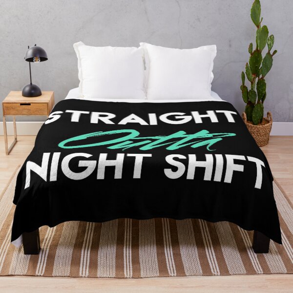 Item preview, Straight Outta Night Shift designed and sold by Puffoo.
