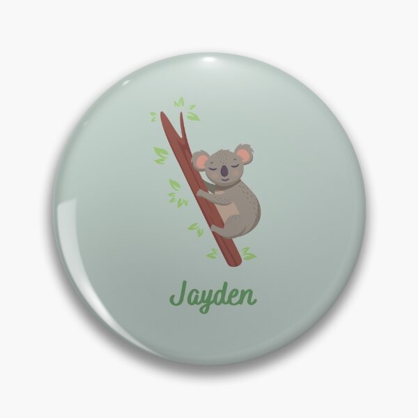 Artikelvorschau, Jayden Boys Name Koala Druck entworfen und verkauft von melbournegirl.