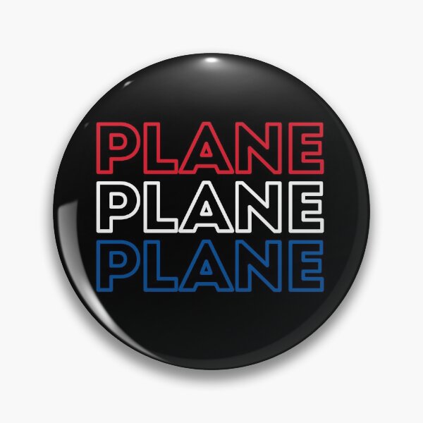 Item preview, Plane Plane Plane Red White and Blue. Pilot Gift designed and sold by VFRZone.