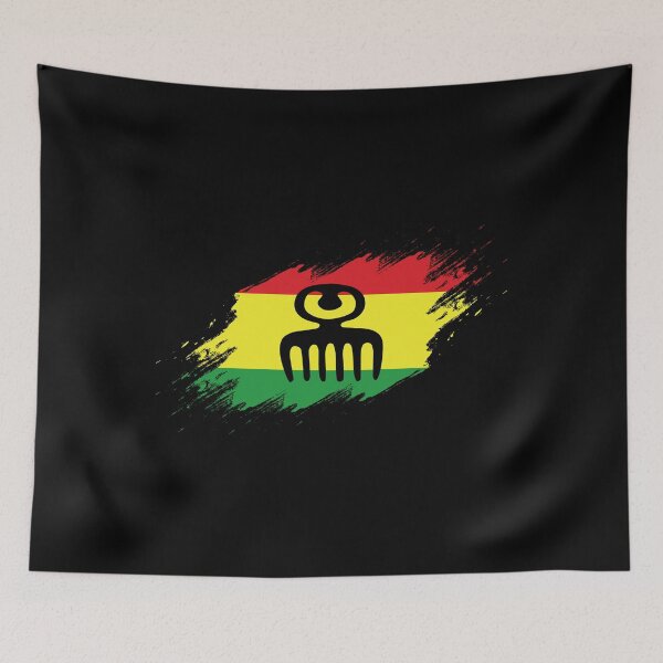 Item preview, Duafe West African Ghana Flag Adinkra Symbol graphic designed and sold by jakehughes2015.