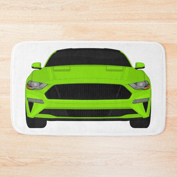 Item preview, Mustang GT Grabber-lime + Black roof designed and sold by VenZolic.