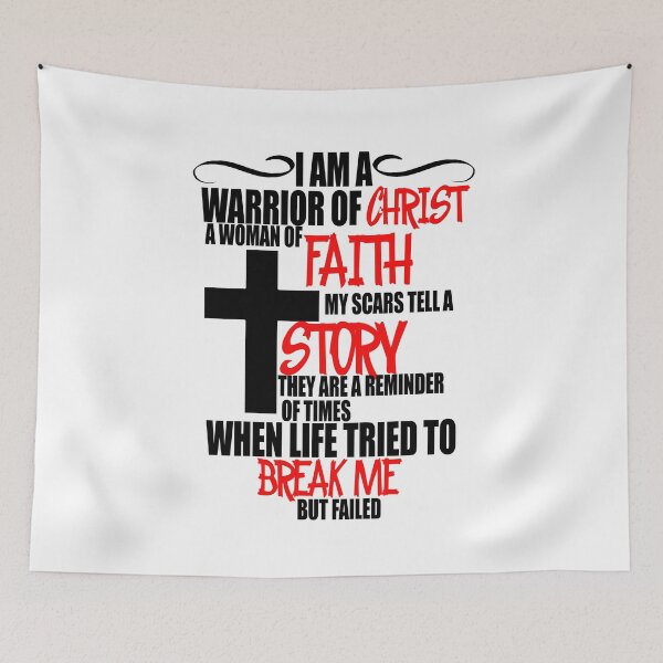 Item preview, Warrior of Christ and a woman of faith designed and sold by Crystalsgraphix.