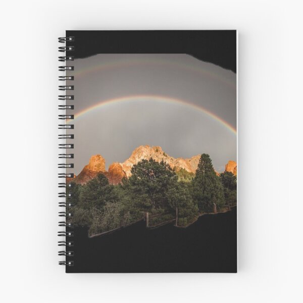 Item preview, DOUBLE RAINBOW MOUNTAIN RANGE designed and sold by THE AMERICAN TEEVANGELIST.