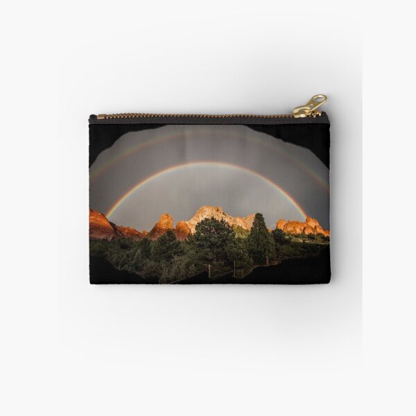 Item preview, DOUBLE RAINBOW MOUNTAIN RANGE designed and sold by THE AMERICAN TEEVANGELIST.
