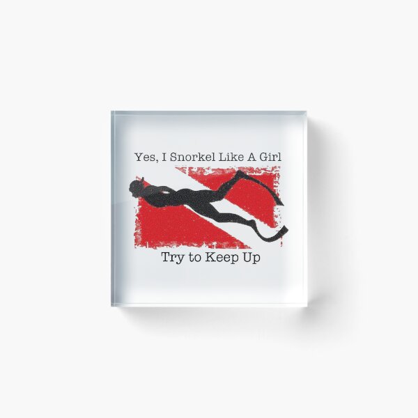 Item preview,  Diver/Snorkeler Flag With Lady  ScubaDiver designed and sold by loveoceanair.