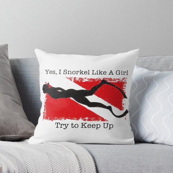 Item preview,  Diver/Snorkeler Flag With Lady  ScubaDiver designed and sold by loveoceanair.