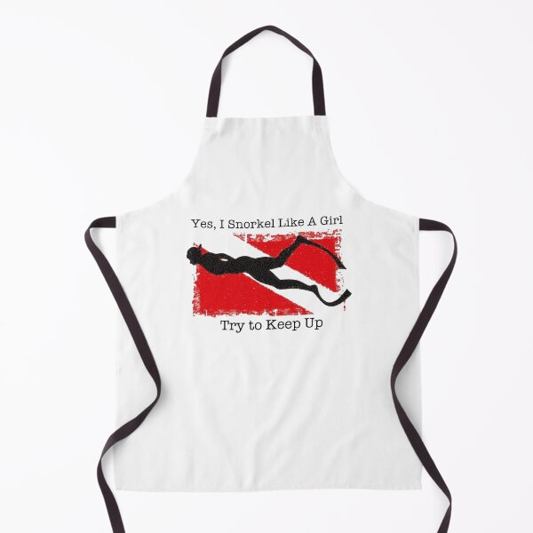 Item preview, Diver/Snorkeler Flag With Lady ScubaDiver designed and sold by loveoceanair.