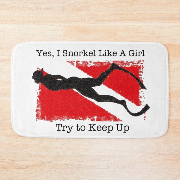 Item preview,  Diver/Snorkeler Flag With Lady  ScubaDiver designed and sold by loveoceanair.