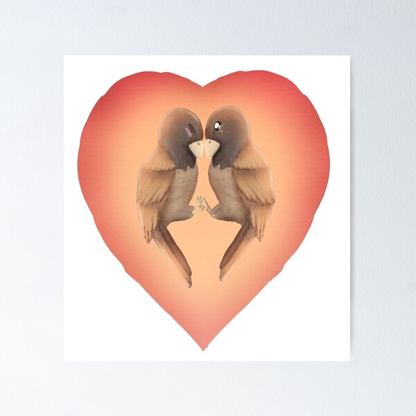 Item preview, Love birds designed and sold by JuncoPuff.
