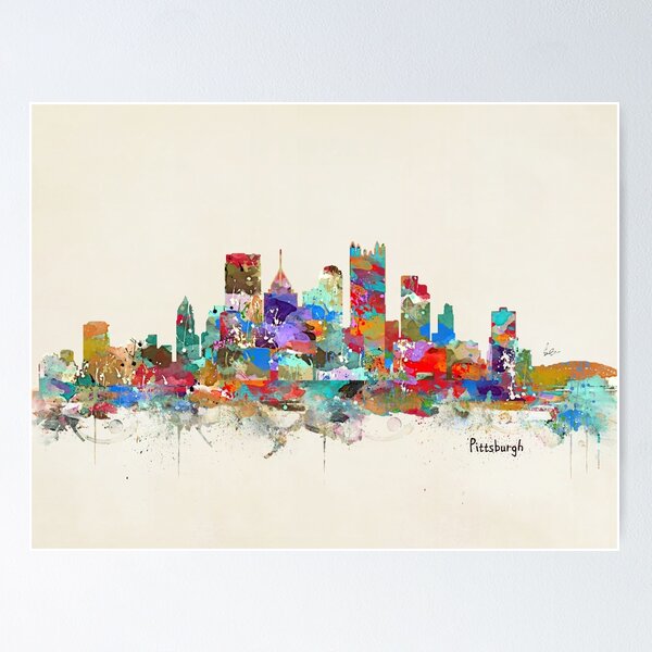 Item preview, pittsburgh pennsylvania skyline designed and sold by bri-b.