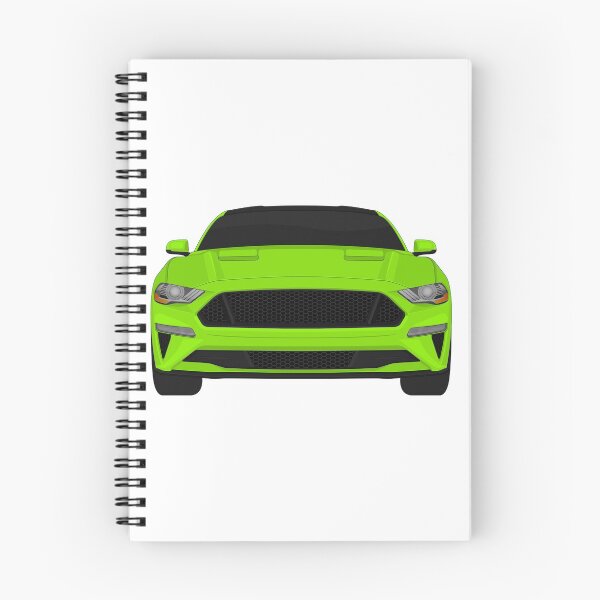 Item preview, Mustang GT Grabber-lime + Black roof designed and sold by VenZolic.