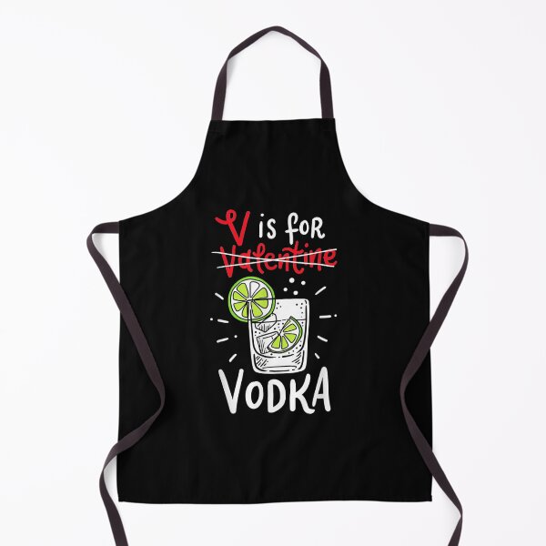Item preview, V Is For Vodka Clothing Funny Valentine Day Gift Vodka Lover designed and sold by shirleyfinley.