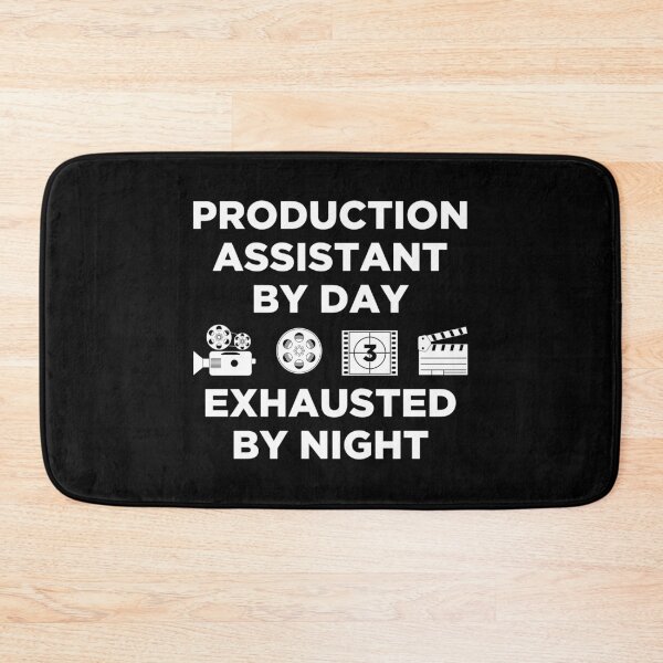 Item preview, Exhausted By Night PA Production Assistant print designed and sold by jakehughes2015.