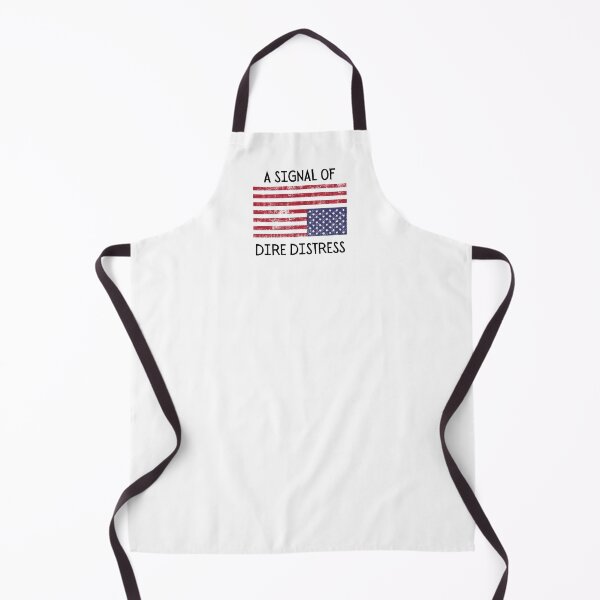 Item preview, Upside down US Flag: A Signal of Dire Distress designed and sold by ThoughtJumble.