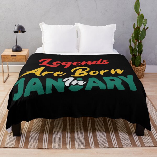 Item preview, Legends Are Born In January designed and sold by mouad naouiri.