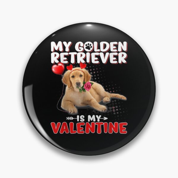 Item preview, My Golden Retrievers Is My Valentine Heart Valentine's Day designed and sold by shirleyfinley.