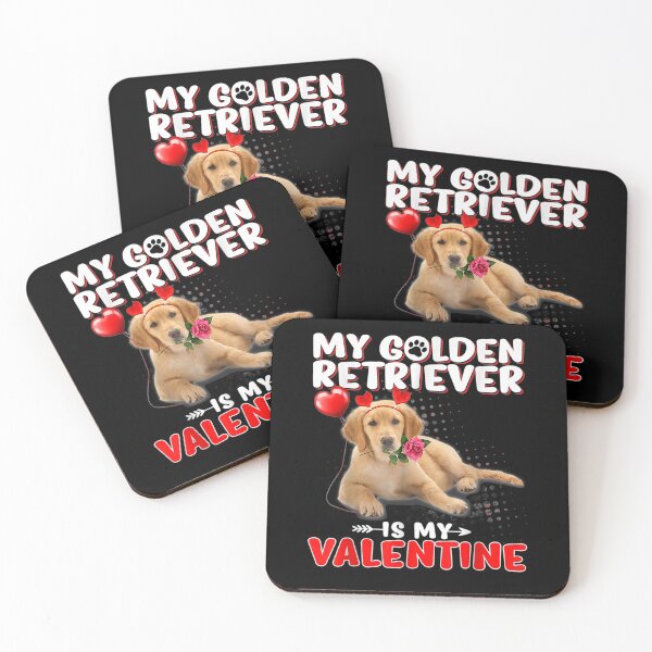 Item preview, My Golden Retrievers Is My Valentine Heart Valentine's Day designed and sold by shirleyfinley.