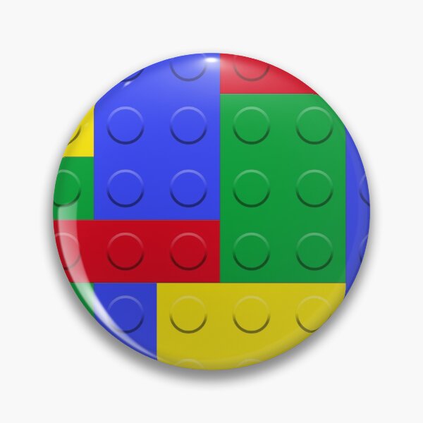 Item preview, Classic Red Green Blue Yellow Building Blocks Bricks Master Builder designed and sold by Feeling Artsy.