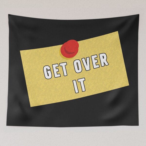 Item preview, Get over It | Post It designed and sold by DanLopesMerch.