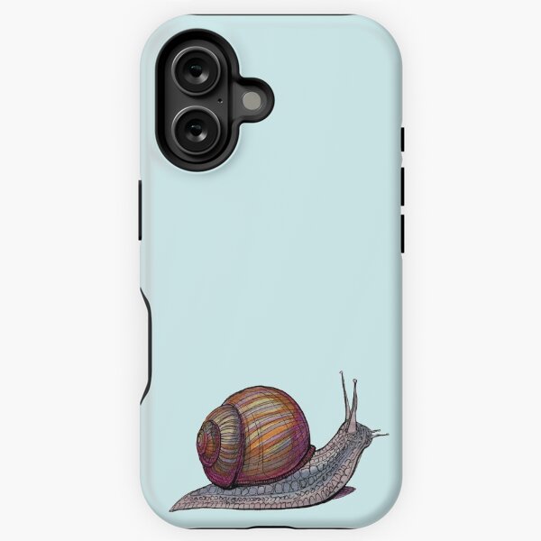 Item preview, Illustrated Watercolor Snail Art designed and sold by Maya Kandell.
