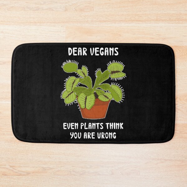 Item preview, Dear Vegans Plants Think You Are Wrong Funny Venus Flytrap product designed and sold by jakehughes2015.