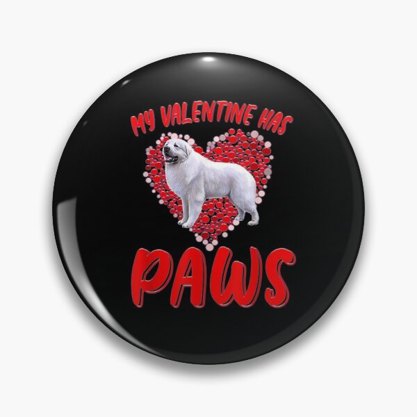Item preview, My Valentine Has Paws Great Pyrenees Valentine Gifts designed and sold by shirleyfinley.