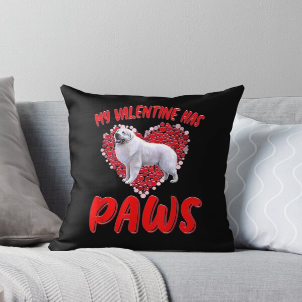 Item preview, My Valentine Has Paws Great Pyrenees Valentine Gifts designed and sold by shirleyfinley.