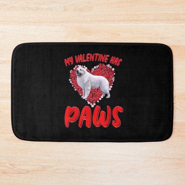 Item preview, My Valentine Has Paws Great Pyrenees Valentine Gifts designed and sold by shirleyfinley.