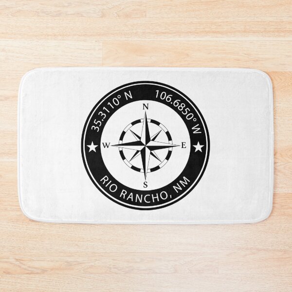 Item preview, Rio Rancho, New Mexico Geographical Coordinates designed and sold by TeeOhGraphics.