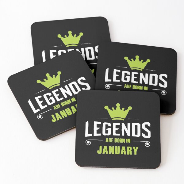 Item preview, Legends Are Born In January designed and sold by mouad naouiri.
