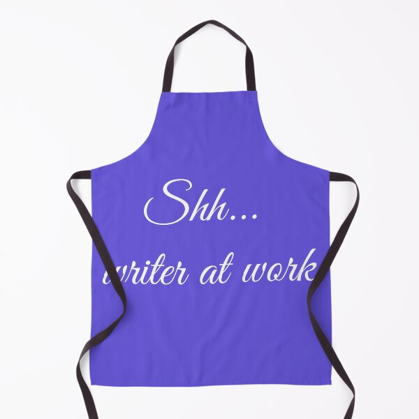 Item preview, Writer at Work Blue Magenta White Type designed and sold by TeaRoseWriter.
