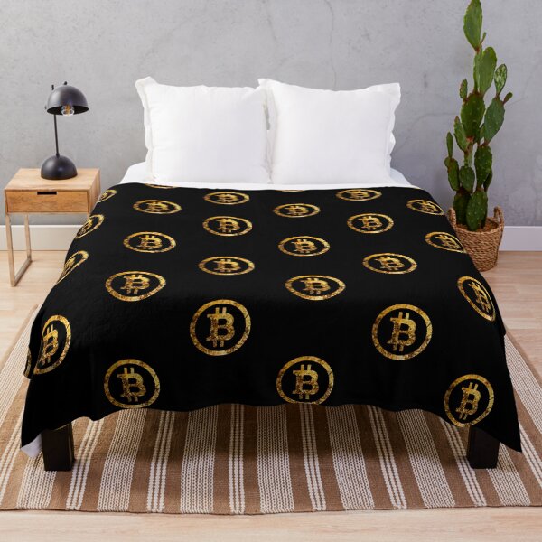 Item preview, Bitcoin (BTC) Wrinkled Gold Logo designed and sold by issaapparel.