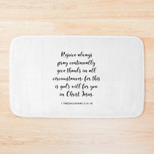 Item preview, Copy of  Rejoice always pray continually give thanks in all circumstances 1 THESSALONIANS 5:16-18 designed and sold by corbrand.