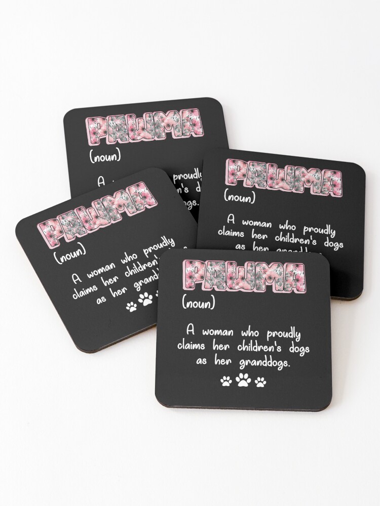 Thumbnail 1 of 5, Coasters (Set of 4), Pawma Definition designed and sold by BaseStore.