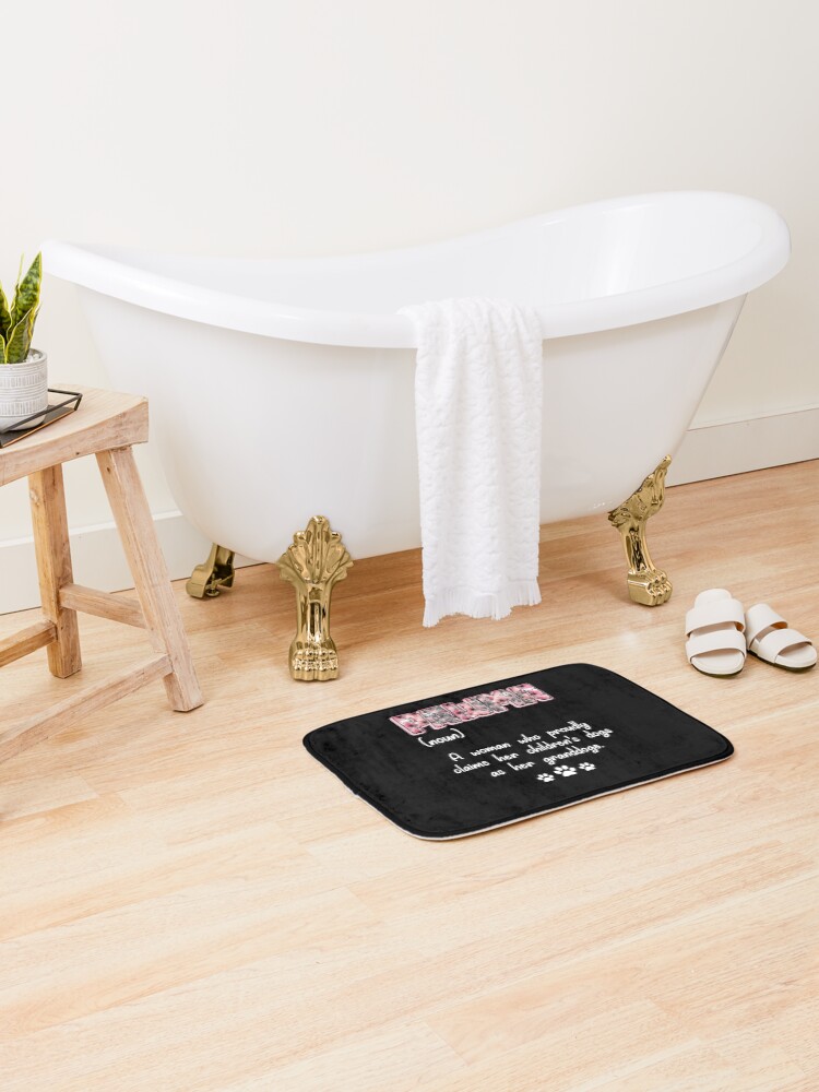 Thumbnail 2 of 6, Bath Mat, Pawma Definition designed and sold by BaseStore.