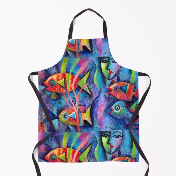 Item preview, Abstract fish designed and sold by Karin Zeller.