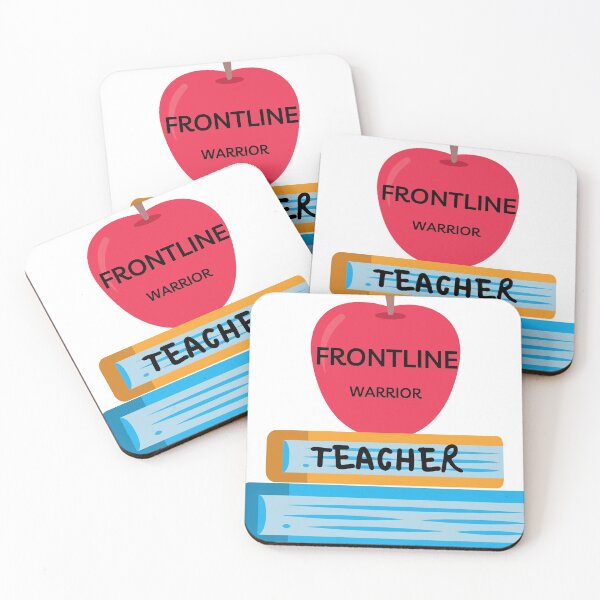 Item preview, covid19 frontline warrior teacher designed and sold by funnylittleshop.