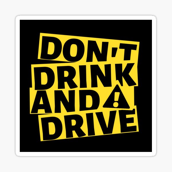 DON`T DRINK AND DRIVE VOLKSWAGEN Aufkleber / Sticker in Sachsen