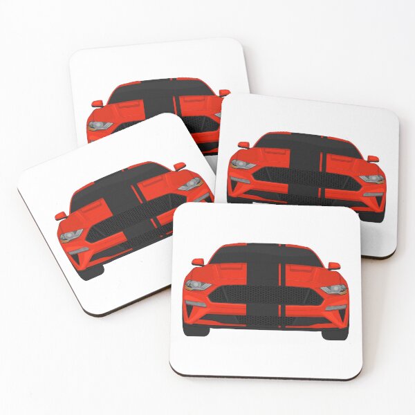 Item preview, Mustang GT Race-Red + Black Stripes designed and sold by VenZolic.