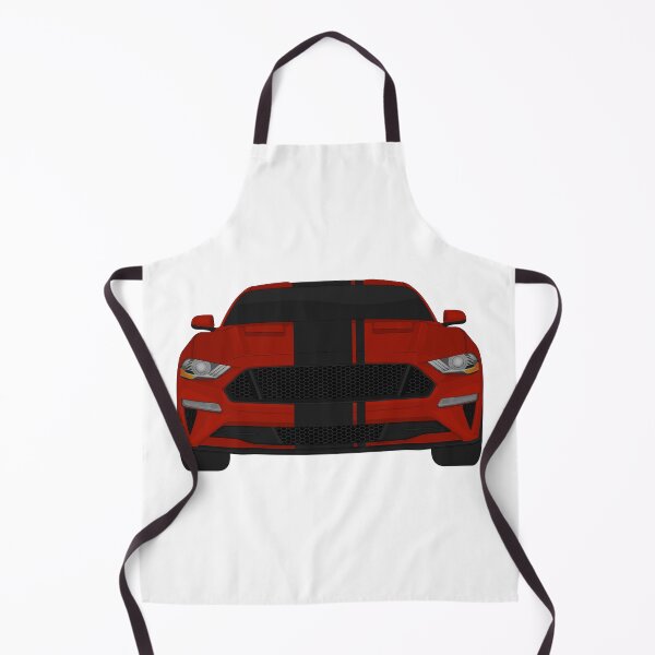 Item preview, Mustang GT Rapid-Red + Black Stripes designed and sold by VenZolic.