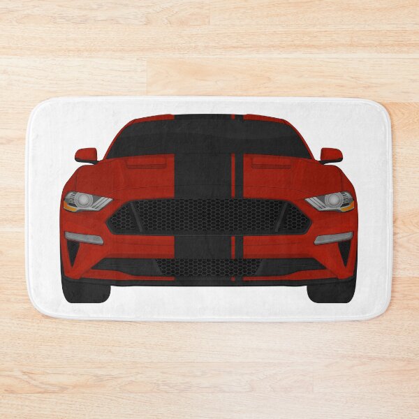 Item preview, Mustang GT Rapid-Red + Black Stripes designed and sold by VenZolic.